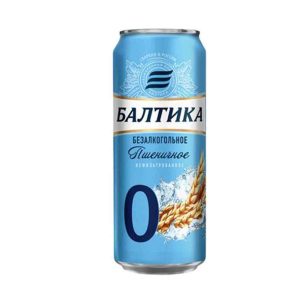 آبجو بدون الکل Baltika بالتیکا گندمی 500 میل