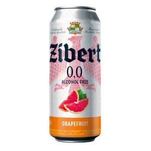 آبجو بدون الکل اکراینی Zibert زیبرت با طعم گریپ فروت 500 میل